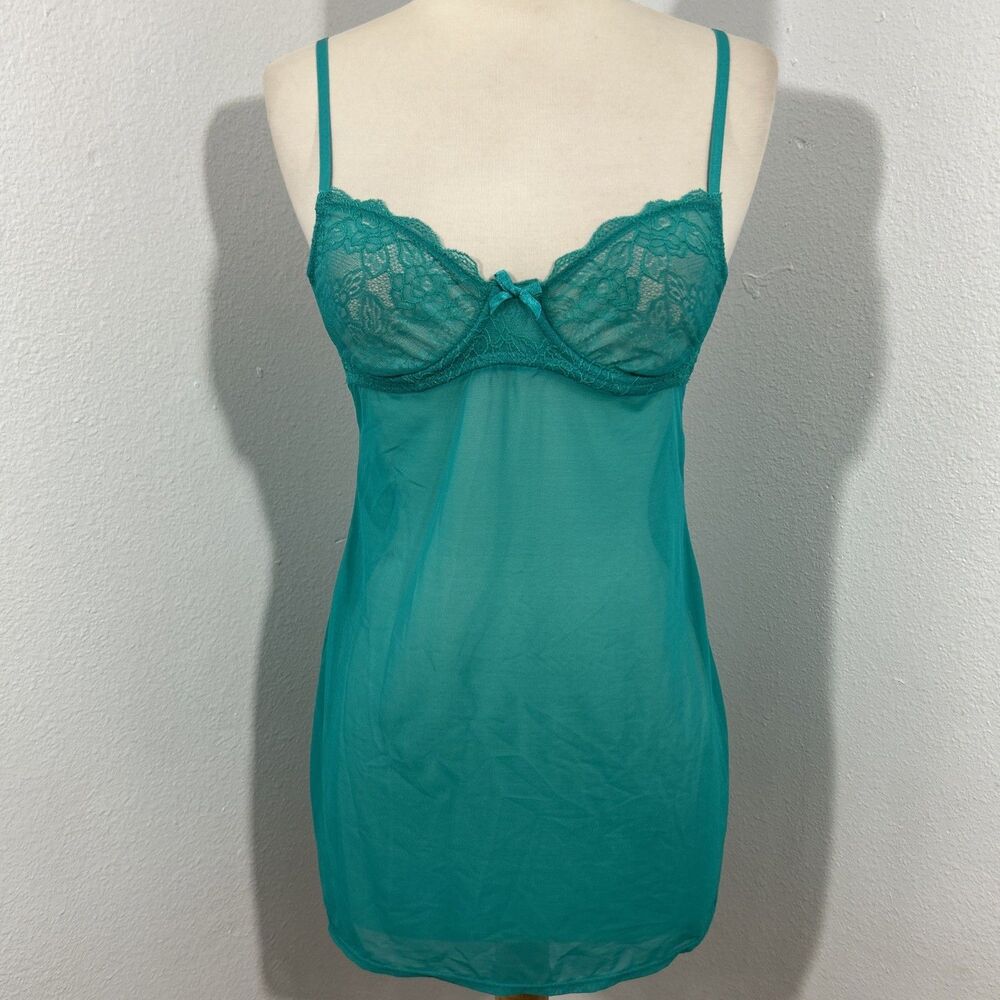 Forever 21 Slip Dress Womens Small Lingerie Lace Fairy Romantic Babydoll Y2K